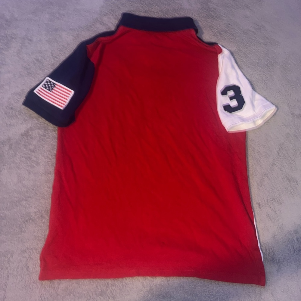 US Polo Ralph Lauren Shirt Size Large But Shrinked Size Medium